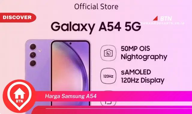 harga samsung a54