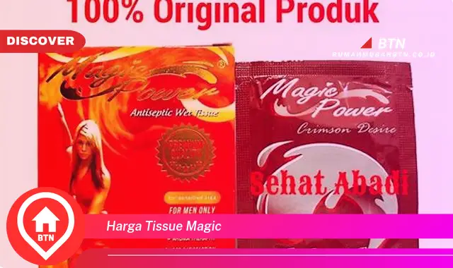 harga tissue magic