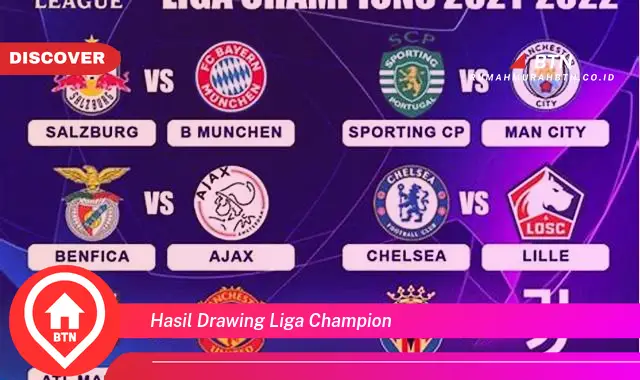 hasil drawing liga champion