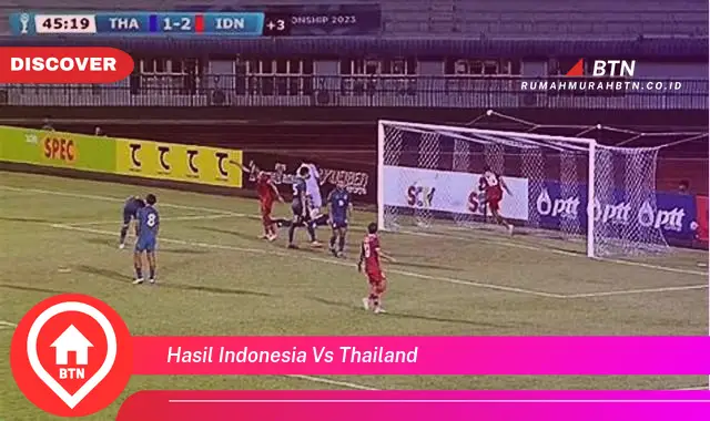 hasil indonesia vs thailand