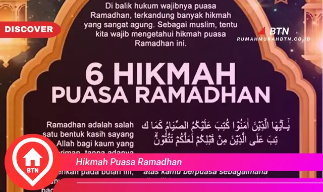 hikmah puasa ramadhan