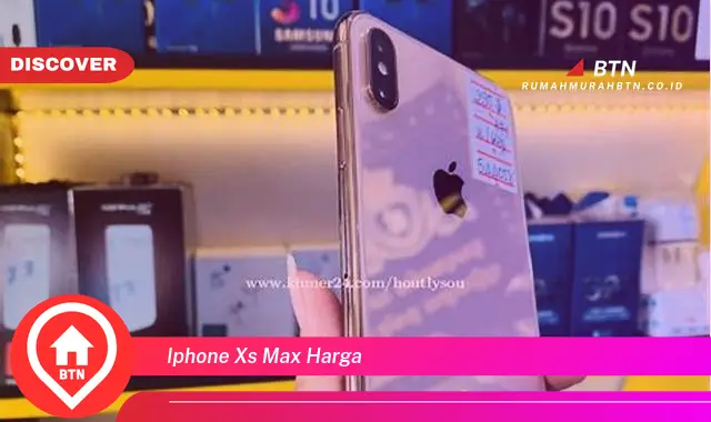 iphone xs max harga