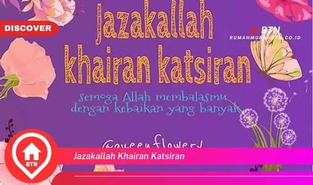 jazakallah khairan katsiran