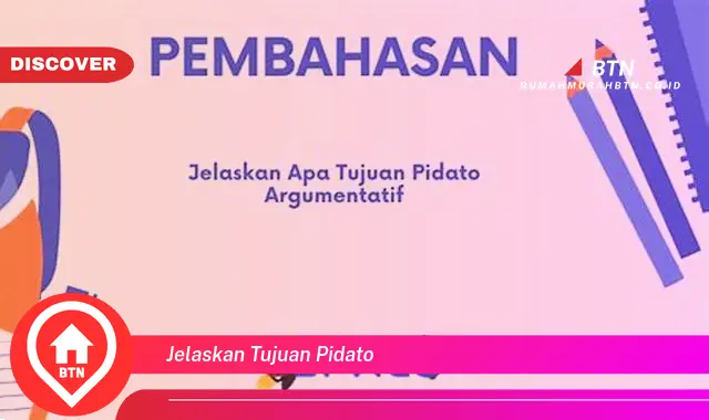 jelaskan tujuan pidato