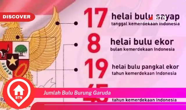 jumlah bulu burung garuda