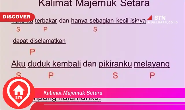 kalimat majemuk setara