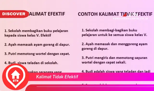 kalimat tidak efektif