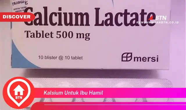 kalsium untuk ibu hamil