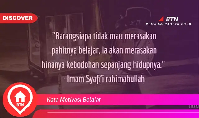 kata motivasi belajar