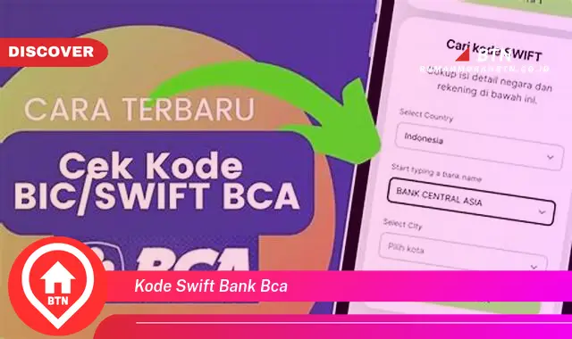 kode swift bank bca