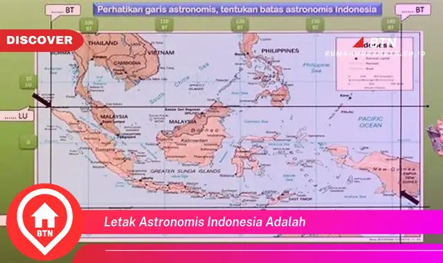 letak astronomis indonesia adalah