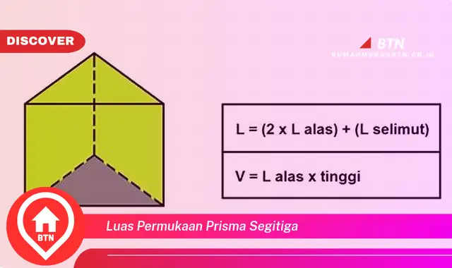 luas permukaan prisma segitiga