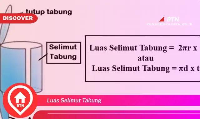 luas selimut tabung