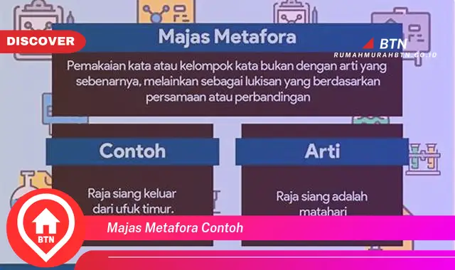 majas metafora contoh