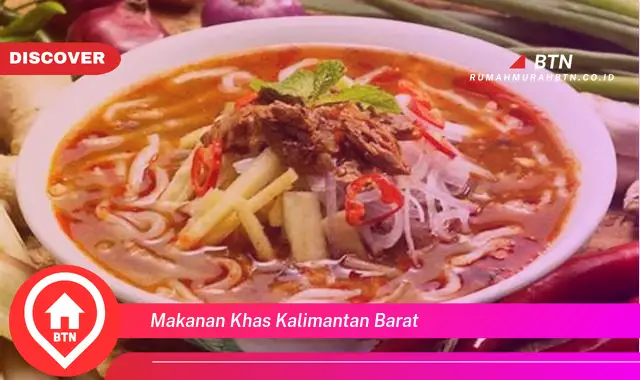 makanan khas kalimantan barat