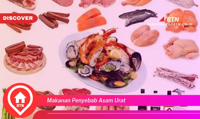 makanan penyebab asam urat