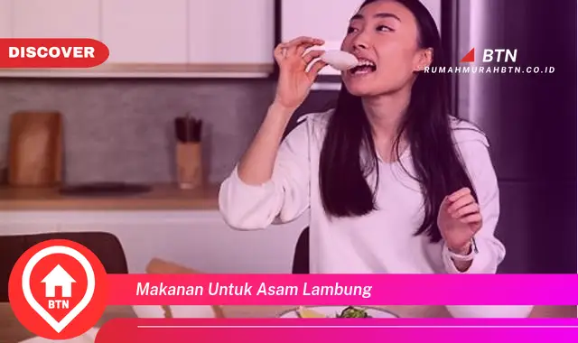 makanan untuk asam lambung