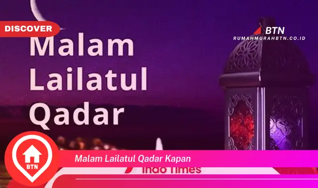 malam lailatul qadar kapan