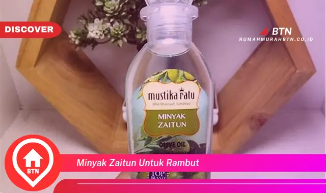 minyak zaitun untuk rambut