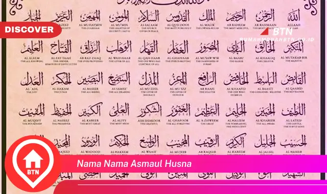 nama nama asmaul husna