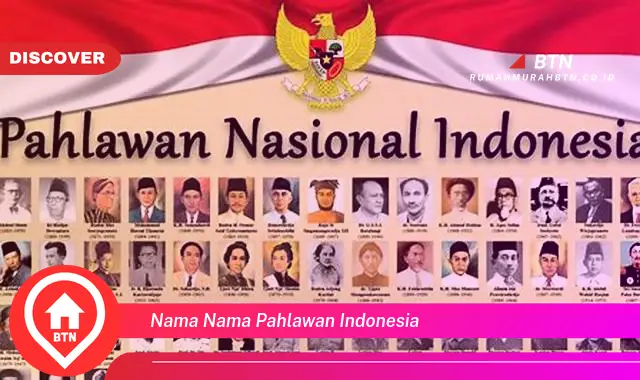 nama nama pahlawan indonesia