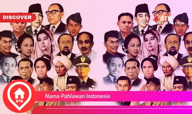 nama pahlawan indonesia