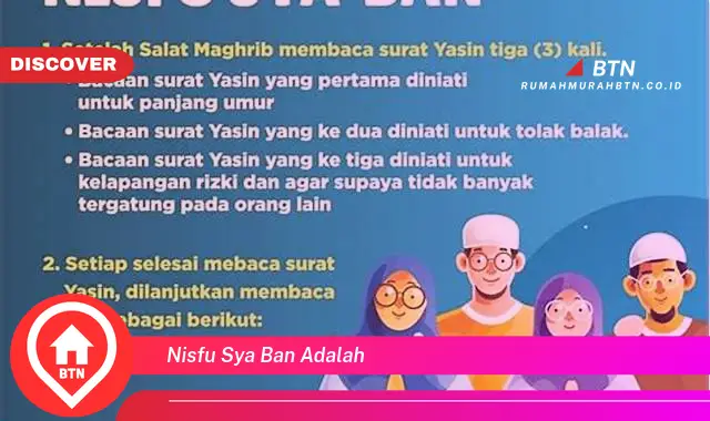 nisfu sya ban adalah