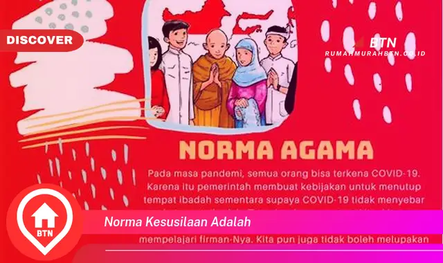 norma kesusilaan adalah