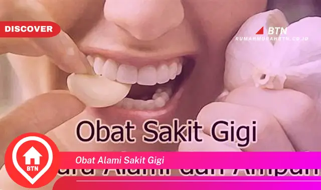 obat alami sakit gigi