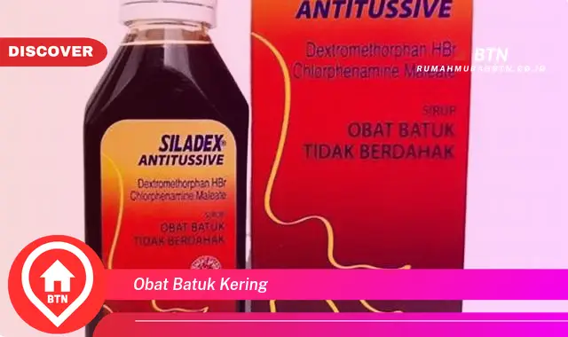 obat batuk kering