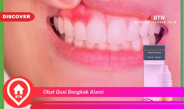 obat gusi bengkak alami