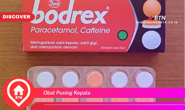 obat pusing kepala