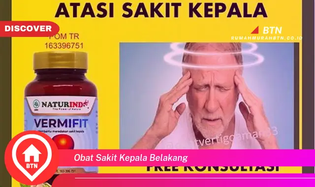 obat sakit kepala belakang