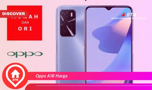 oppo a16 harga