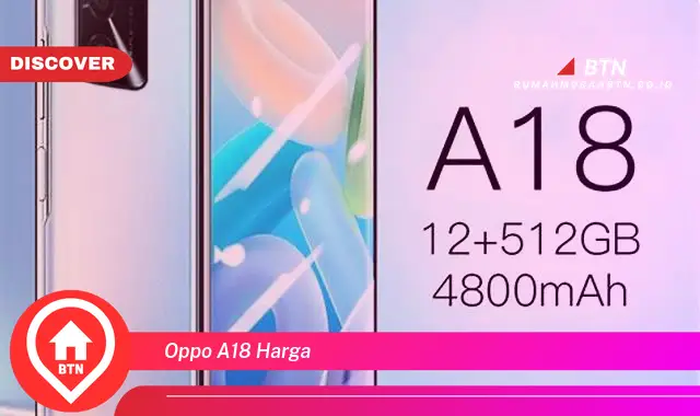 oppo a18 harga