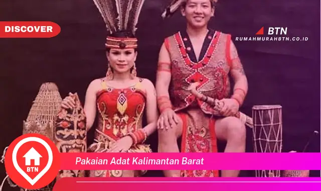 pakaian adat kalimantan barat