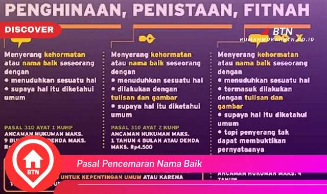 pasal pencemaran nama baik