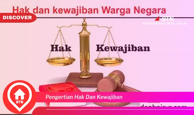 pengertian hak dan kewajiban