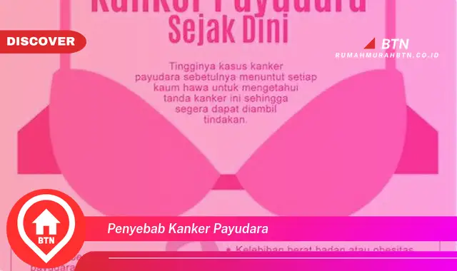 penyebab kanker payudara