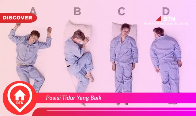 posisi tidur yang baik