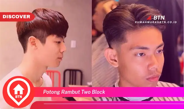 potong rambut two block