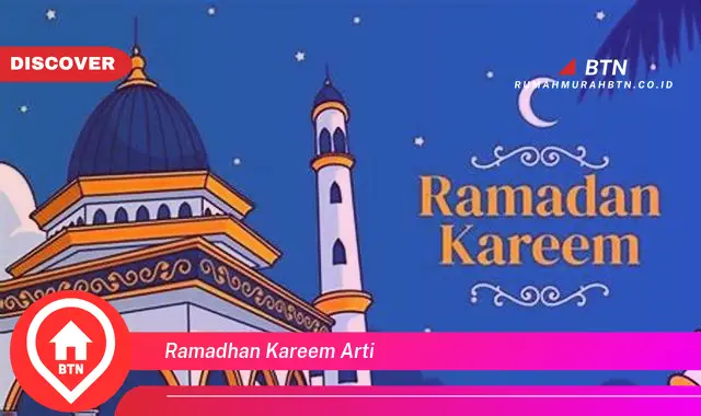 ramadhan kareem arti