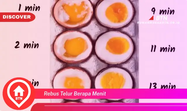 rebus telur berapa menit