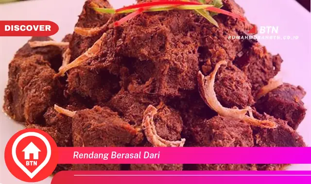 rendang berasal dari