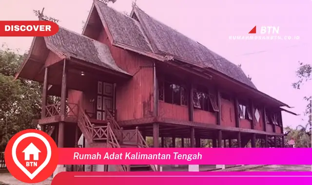 rumah adat kalimantan tengah