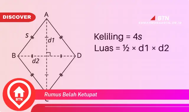 rumus belah ketupat