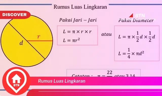 rumus luas lingkaran