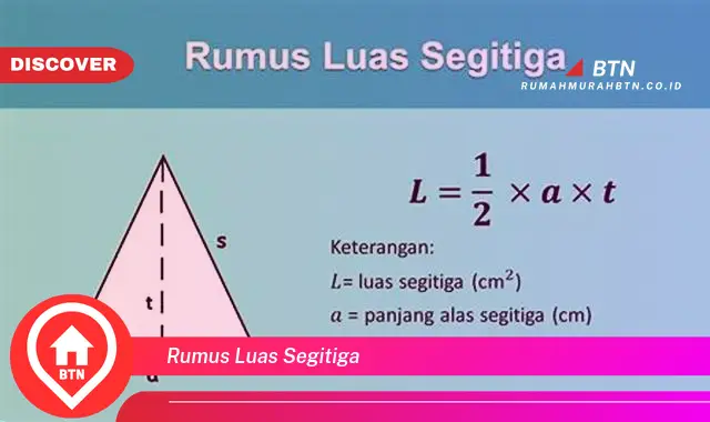 rumus luas segitiga