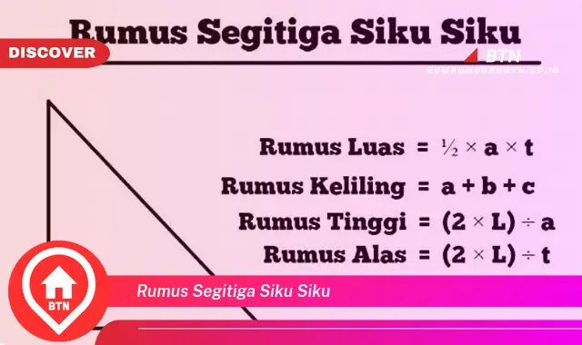 rumus segitiga siku siku