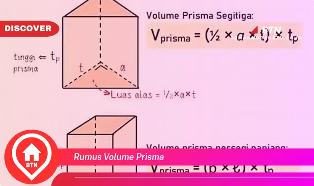 rumus volume prisma